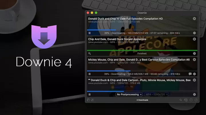 MAC软件：Downie 4.4.11_极致好用的视频下载利器